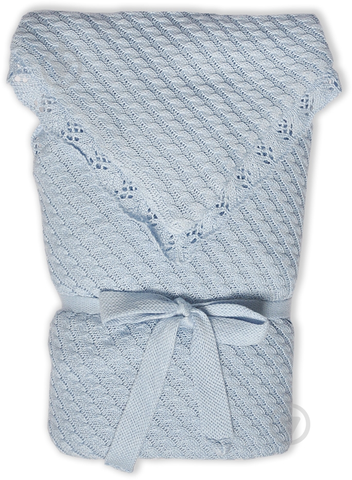 Простынь Фламинго 100х100 см голубой 782 - фото 1