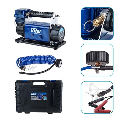 Компресcор автомобильный Vitol К-71 - фото 2 Компресcор автомобильный Vitol К-71 - фото 2