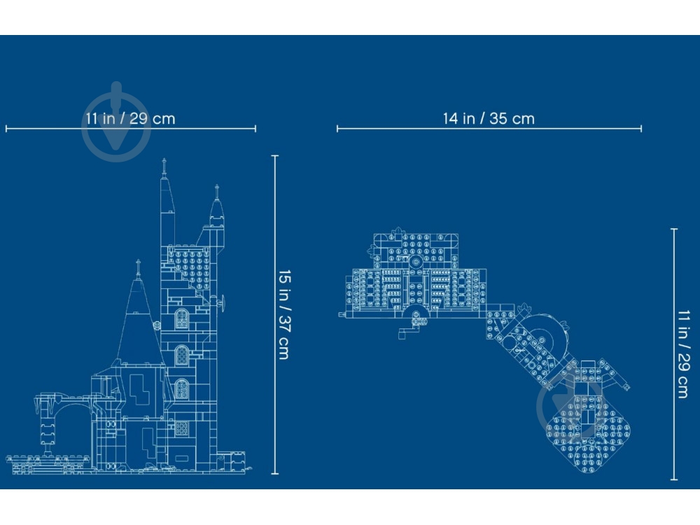 Конструктор LEGO Harry Potter Годинникова вежа в Гоґвортсі 75948 - фото 12