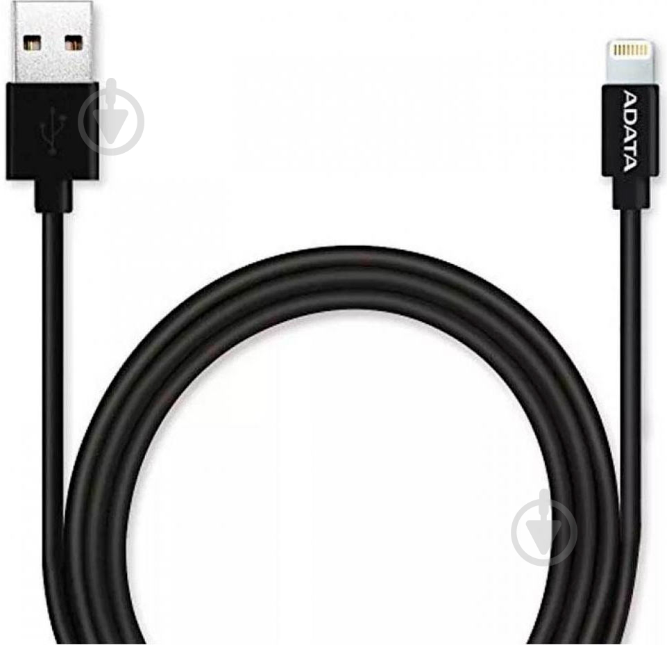 Дата-кабель ADATA Lightning – USB 1 м голубой (AMFIPL-100CM-CBL) - фото 1