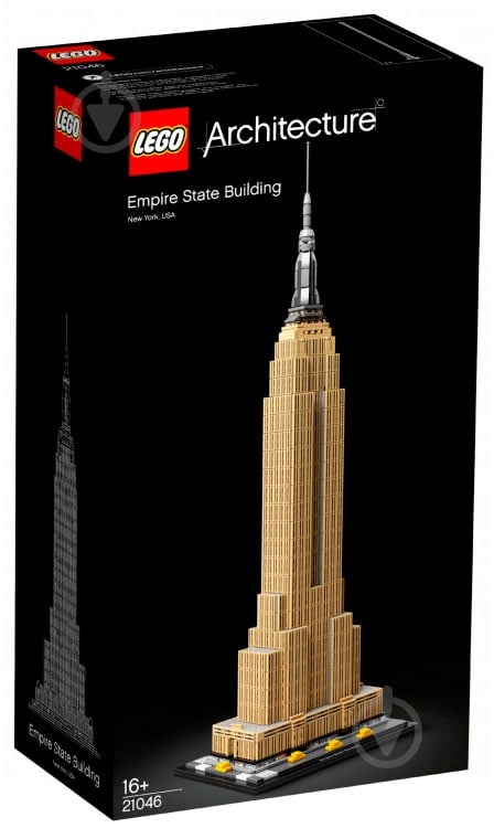 Конструктор LEGO Architecture Хмарочос Емпайр-Стейт-Білдінг 21046 - фото 7 Конструктор LEGO Architecture Хмарочос Емпайр-Стейт-Білдінг 21046 - фото 7