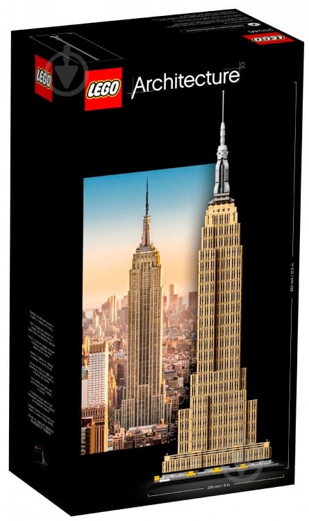 Конструктор LEGO Architecture Хмарочос Емпайр-Стейт-Білдінг 21046 - фото 8 Конструктор LEGO Architecture Хмарочос Емпайр-Стейт-Білдінг 21046 - фото 8
