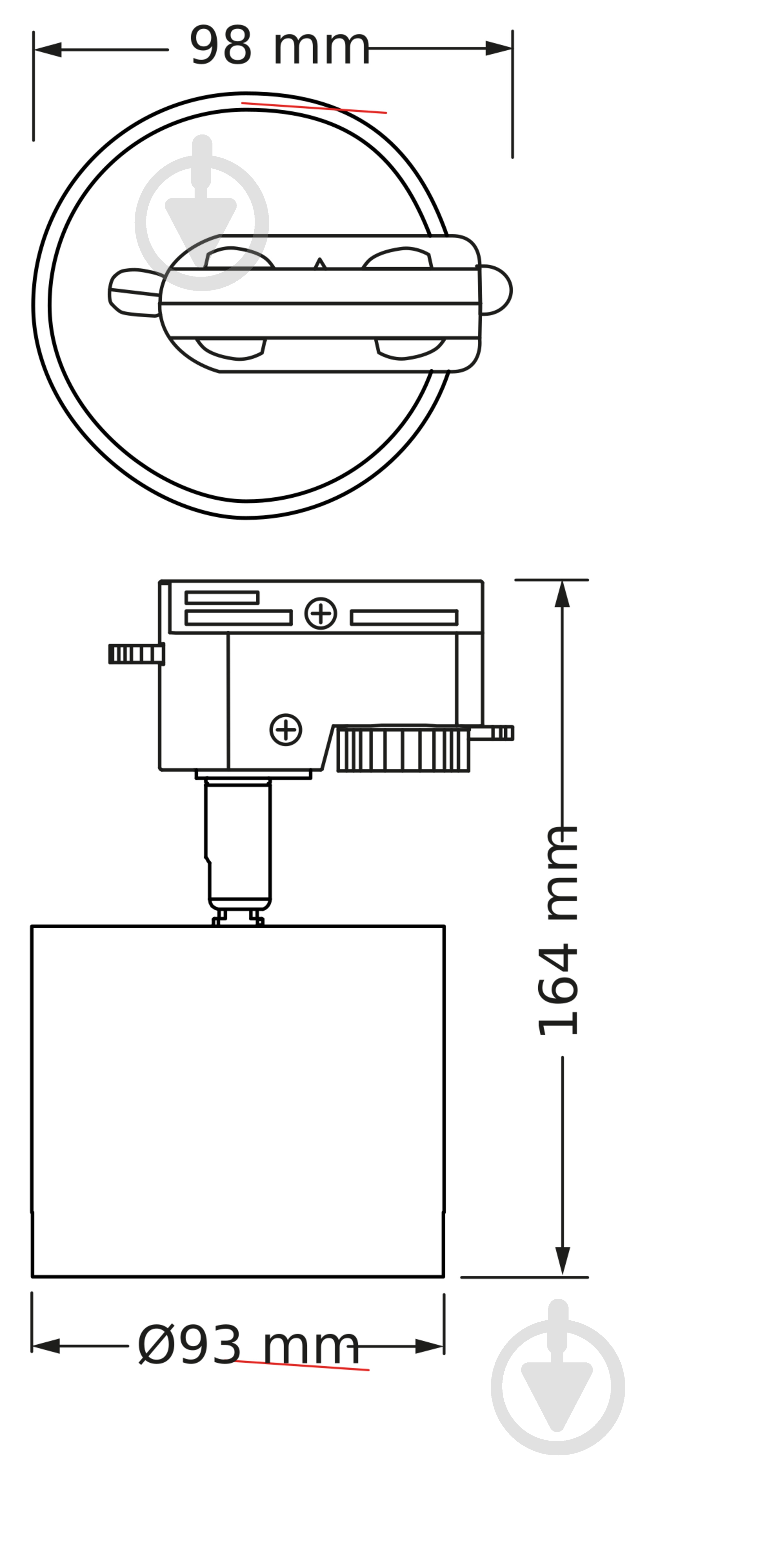 Трековий світильник Osram TRACK SPOT ETERNAL GX53 білий - фото 3 Трековий світильник Osram TRACK SPOT ETERNAL GX53 білий - фото 3