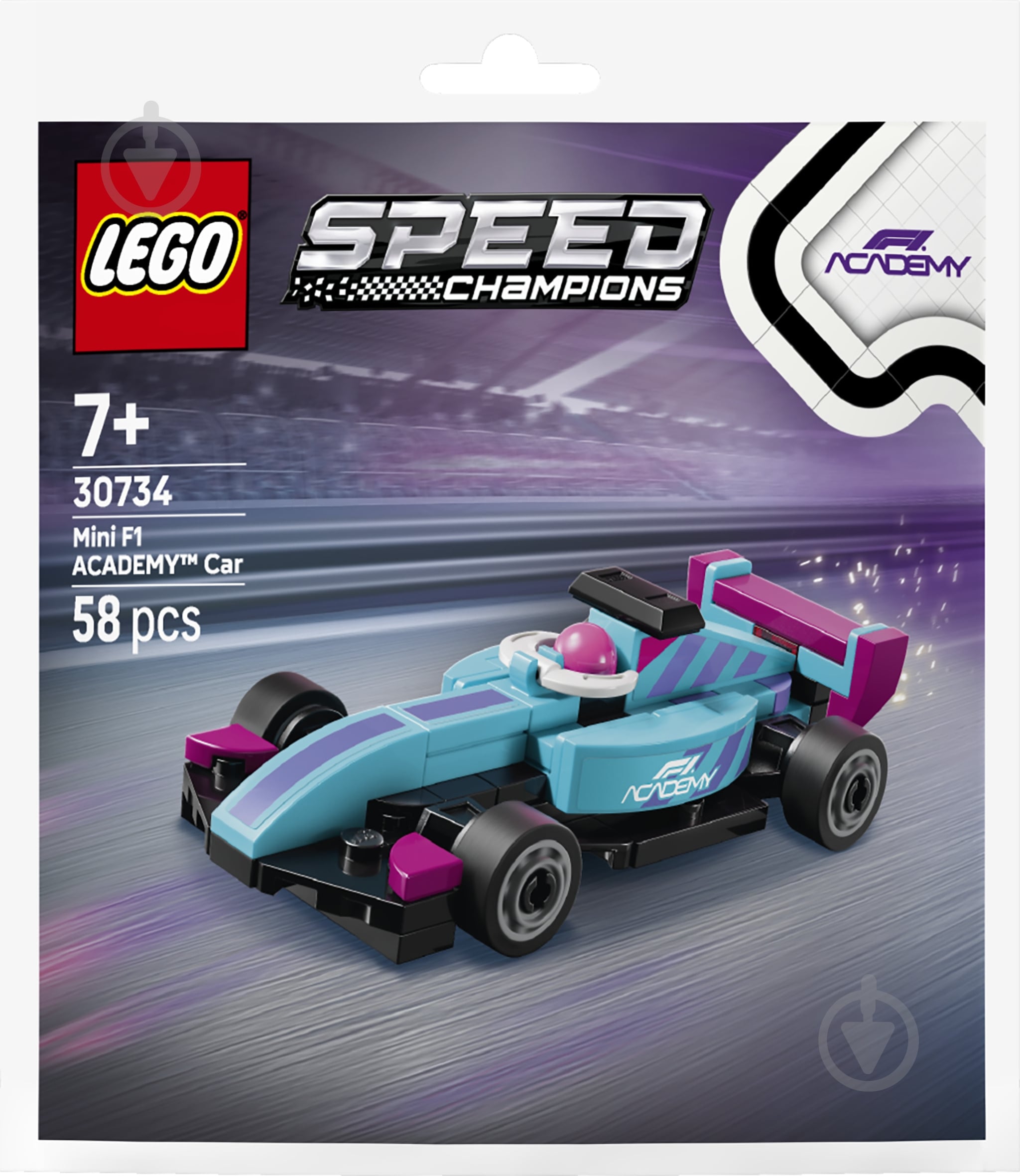 ᐉ Конструктор LEGO Speed Champions Мініавтомобіль F1 ACADEMY™ 30734 ...