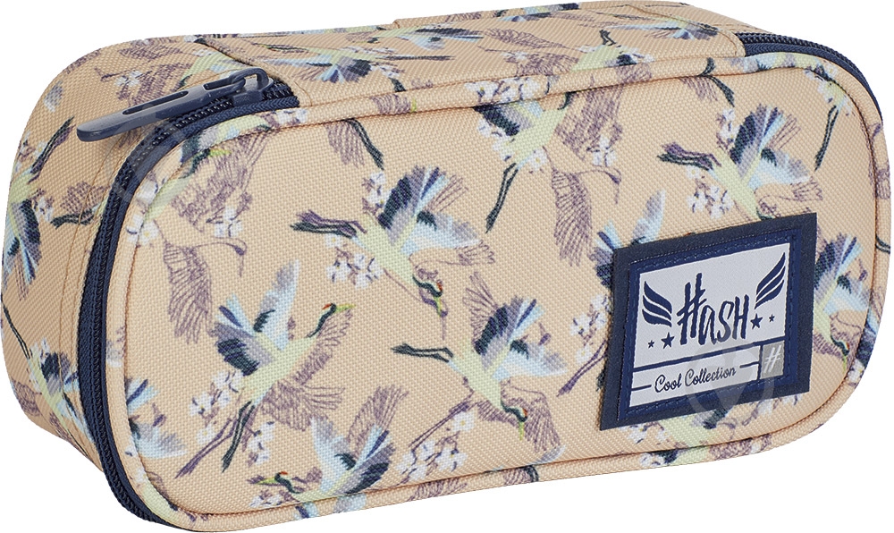 Пенал HS-166 Hash желтый - фото 1