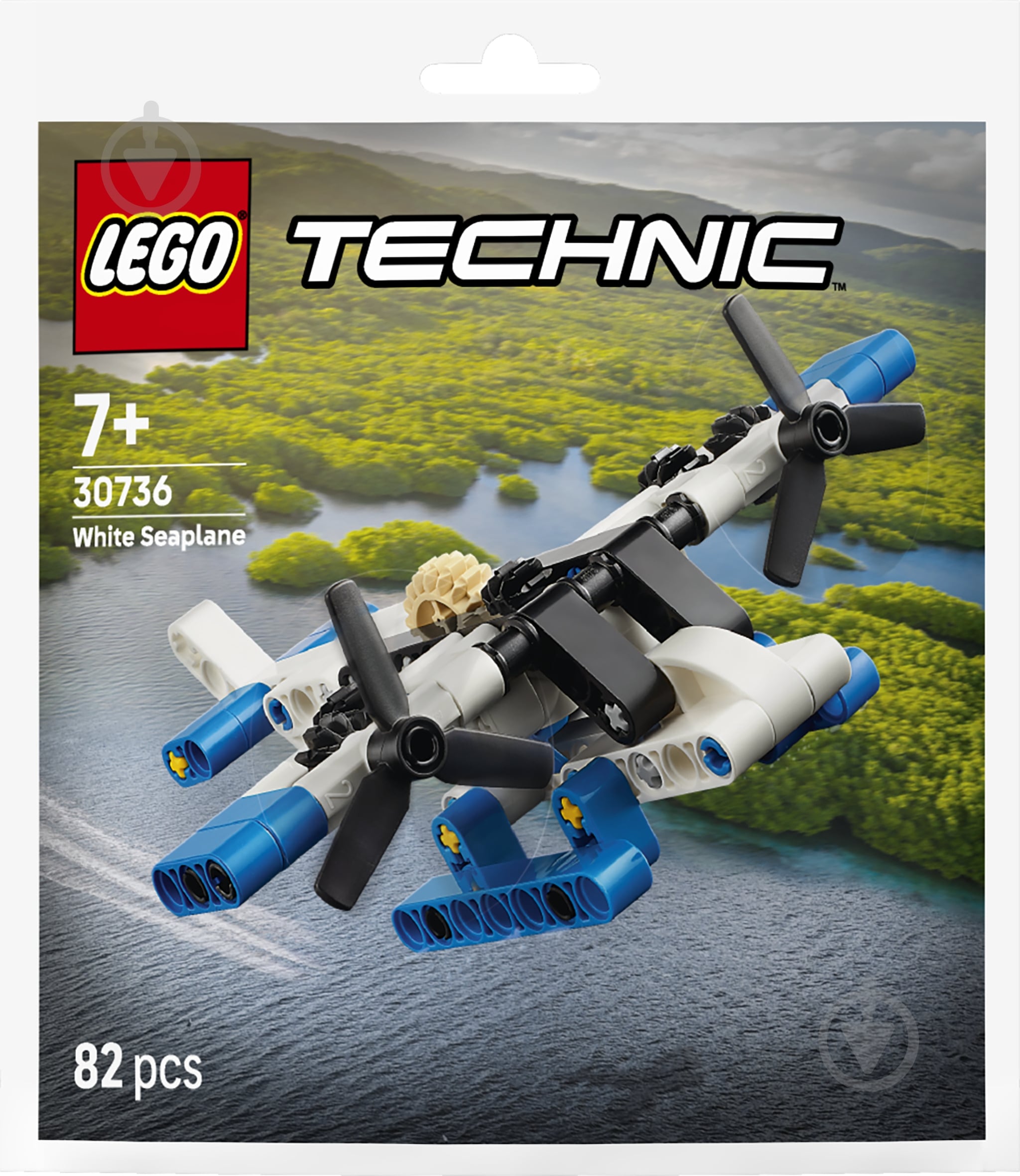 Конструктор LEGO Technic Белый гидроплан 30736 - фото 1