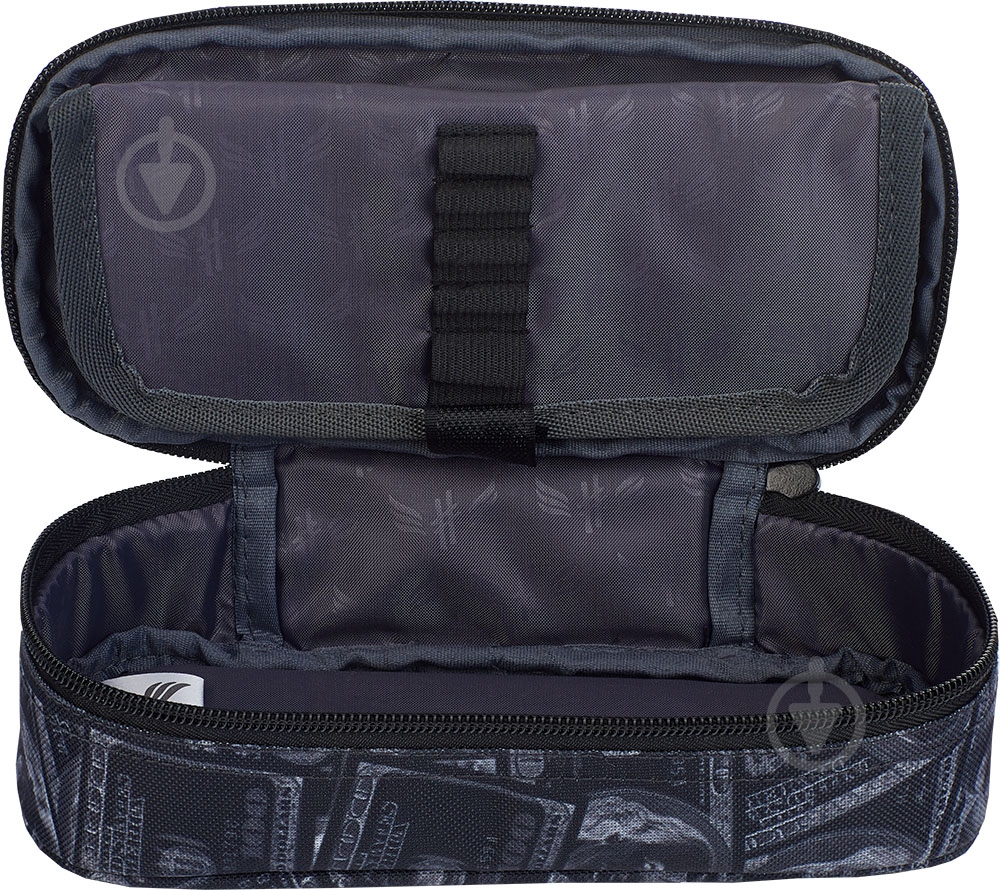 Пенал HS-172 Hash синий - фото 4