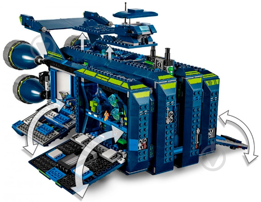 ᐉ Конструктор LEGO Movie Рексельсиор! 70839 • Купить в Киеве