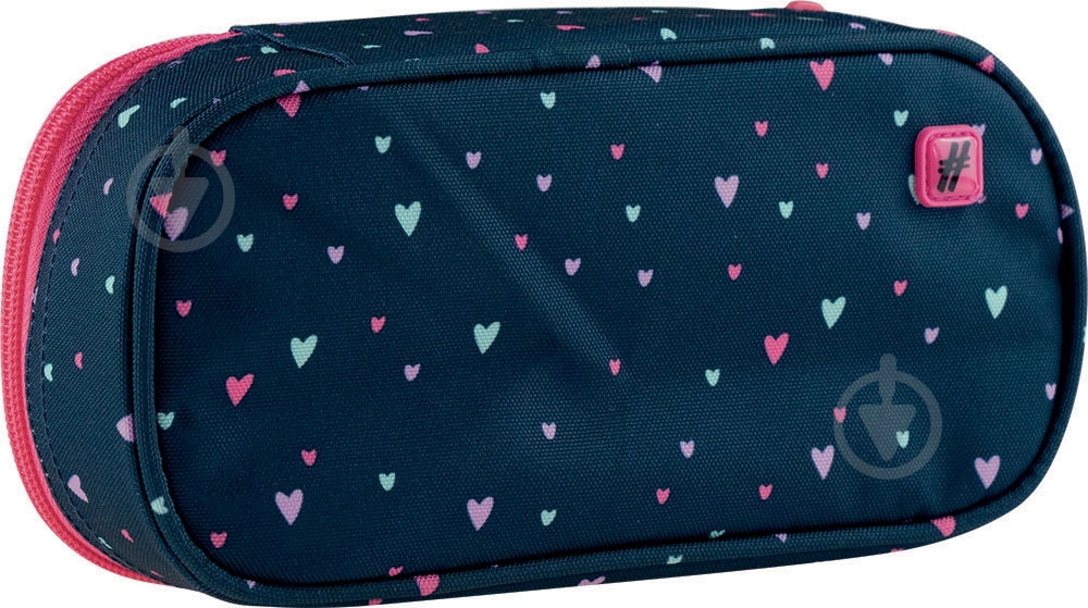 Пенал HS-249 Hash синий - фото 2