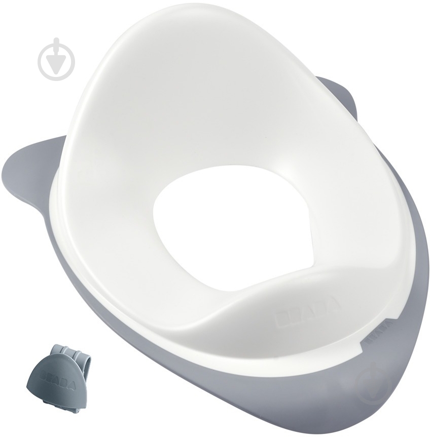 Сиденье для унитаза Beaba серый (920359 ) - фото 2 Сиденье для унитаза Beaba серый (920359 ) - фото 2