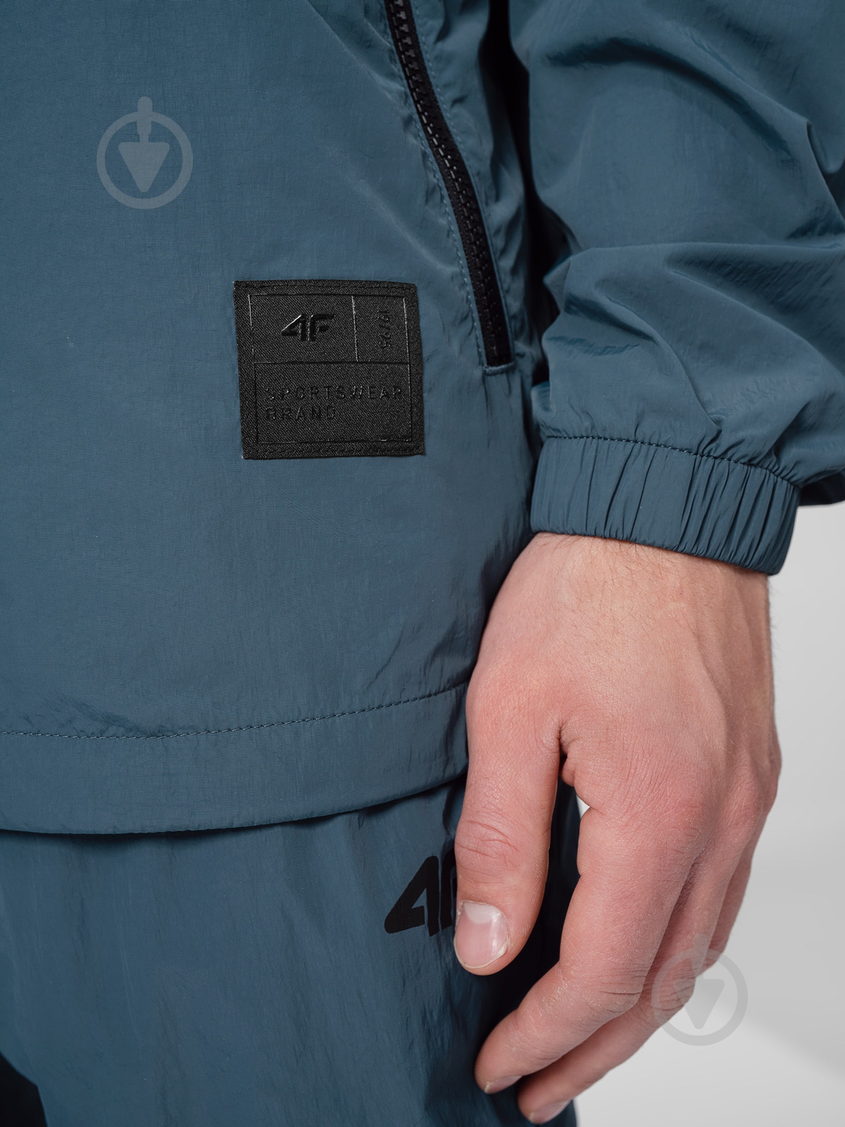 Ветровка 4F JACKET M014 4FSS23TJACM014-32S р.XL синяя - фото 2 Ветровка 4F JACKET M014 4FSS23TJACM014-32S р.XL синяя - фото 2