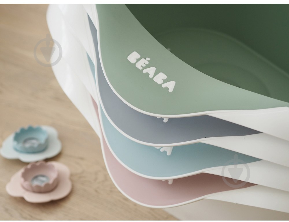 Ванночка Beaba Camele'o оливковый 920396 - фото 4 Ванночка Beaba Camele'o оливковый 920396 - фото 4