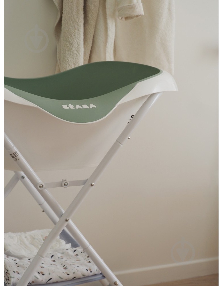 Ванночка Beaba Camele'o оливковый 920396 - фото 7 Ванночка Beaba Camele'o оливковый 920396 - фото 7