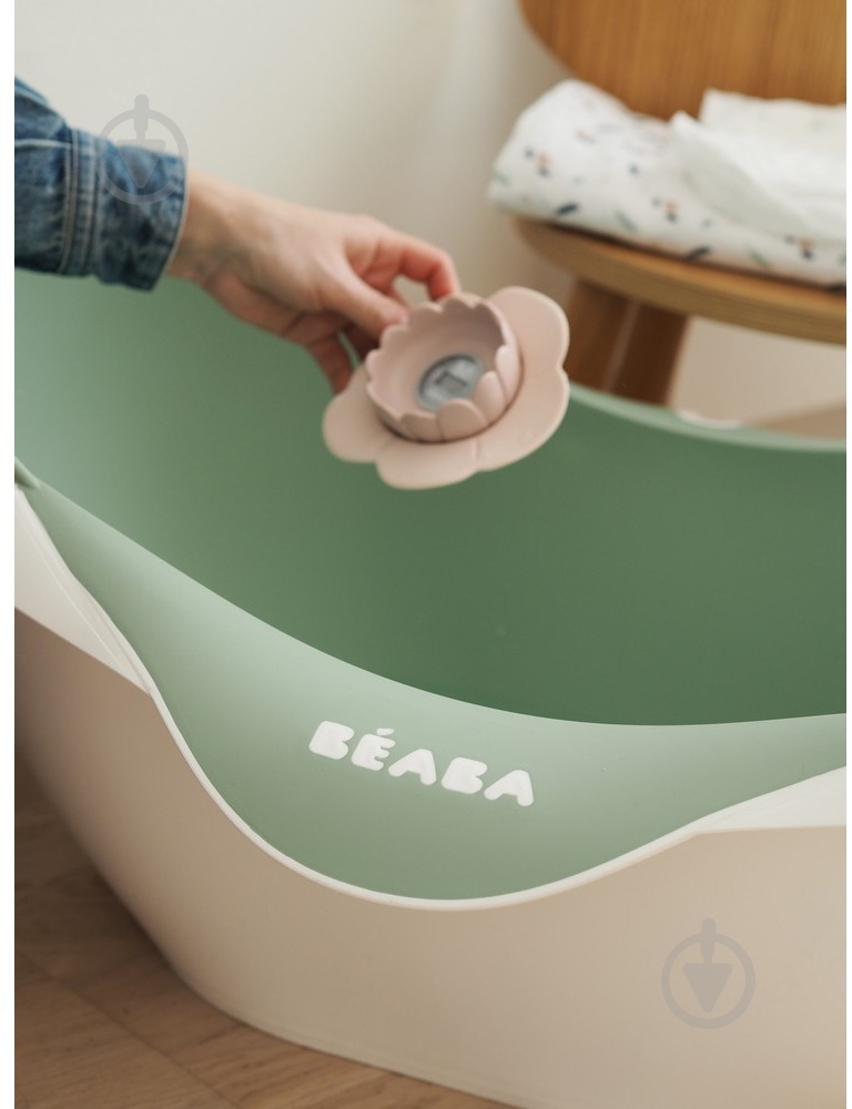 Ванночка Beaba Camele'o оливковый 920396 - фото 5 Ванночка Beaba Camele'o оливковый 920396 - фото 5