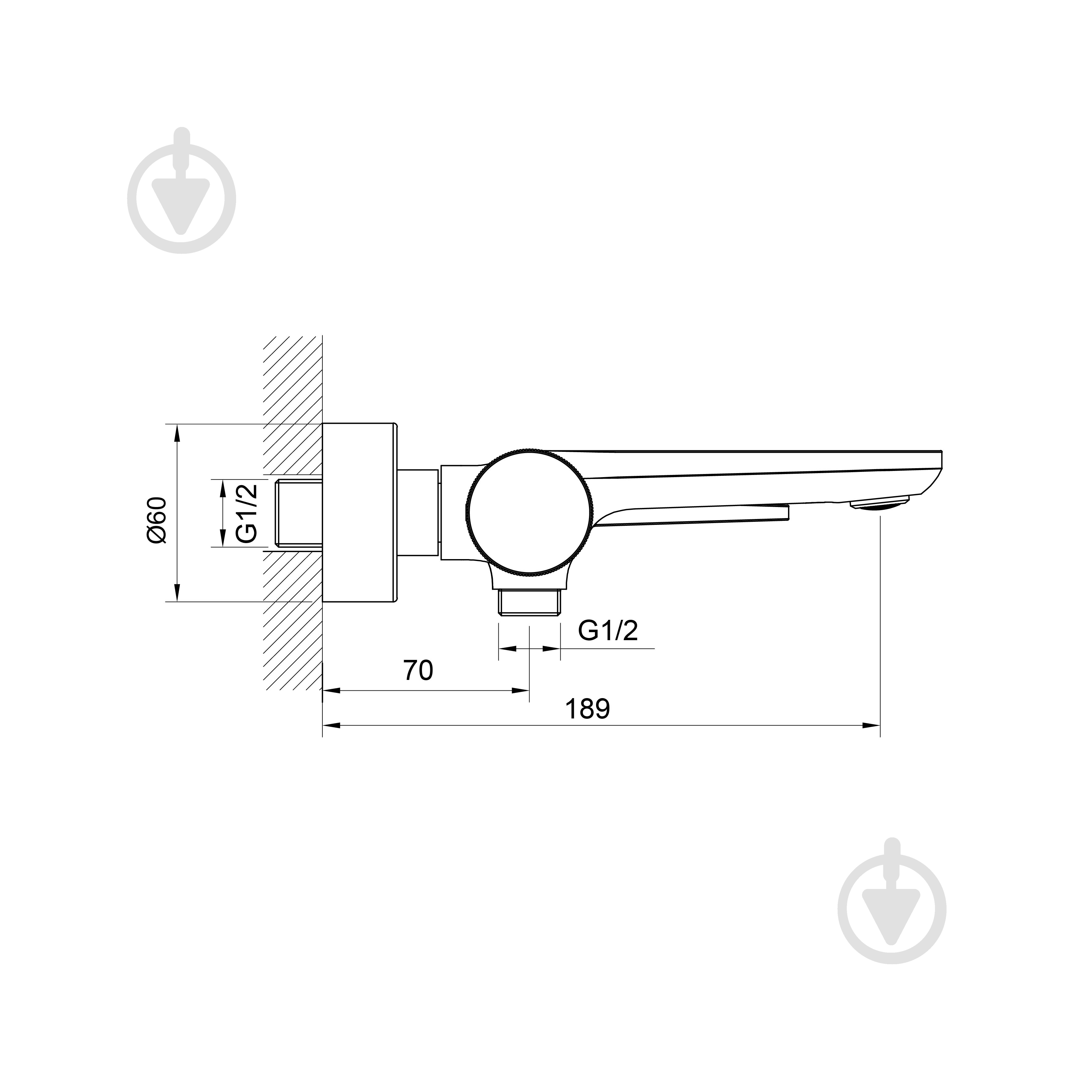 Смеситель для ванны Koller Pool Dakota, Black Matt (1105300605) - фото 3 Смеситель для ванны Koller Pool Dakota, Black Matt (1105300605) - фото 3