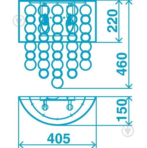 ВІТРИНА! Бра Victoria Lighting 2x40 Вт E14 хром Emilia/AP2 - фото 2 ВІТРИНА! Бра Victoria Lighting 2x40 Вт E14 хром Emilia/AP2 - фото 2