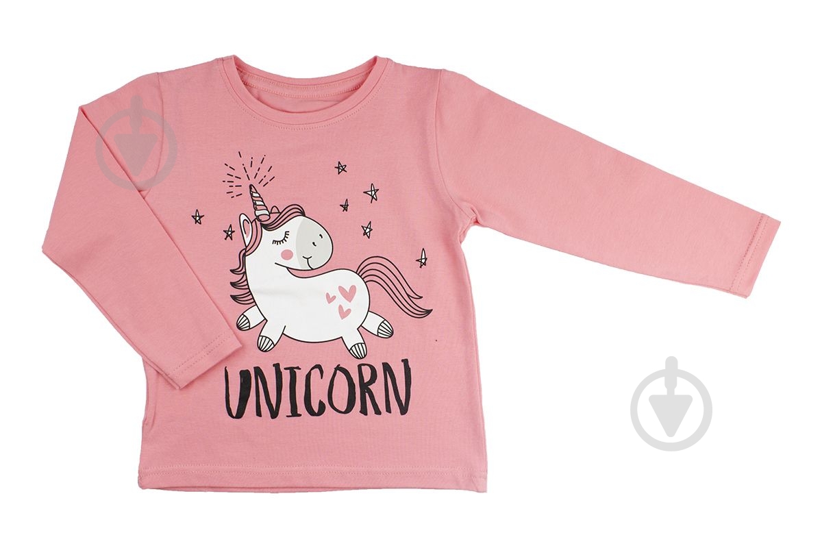 Реглан для девочки Luna Kids р.104 темный персик - фото 1
