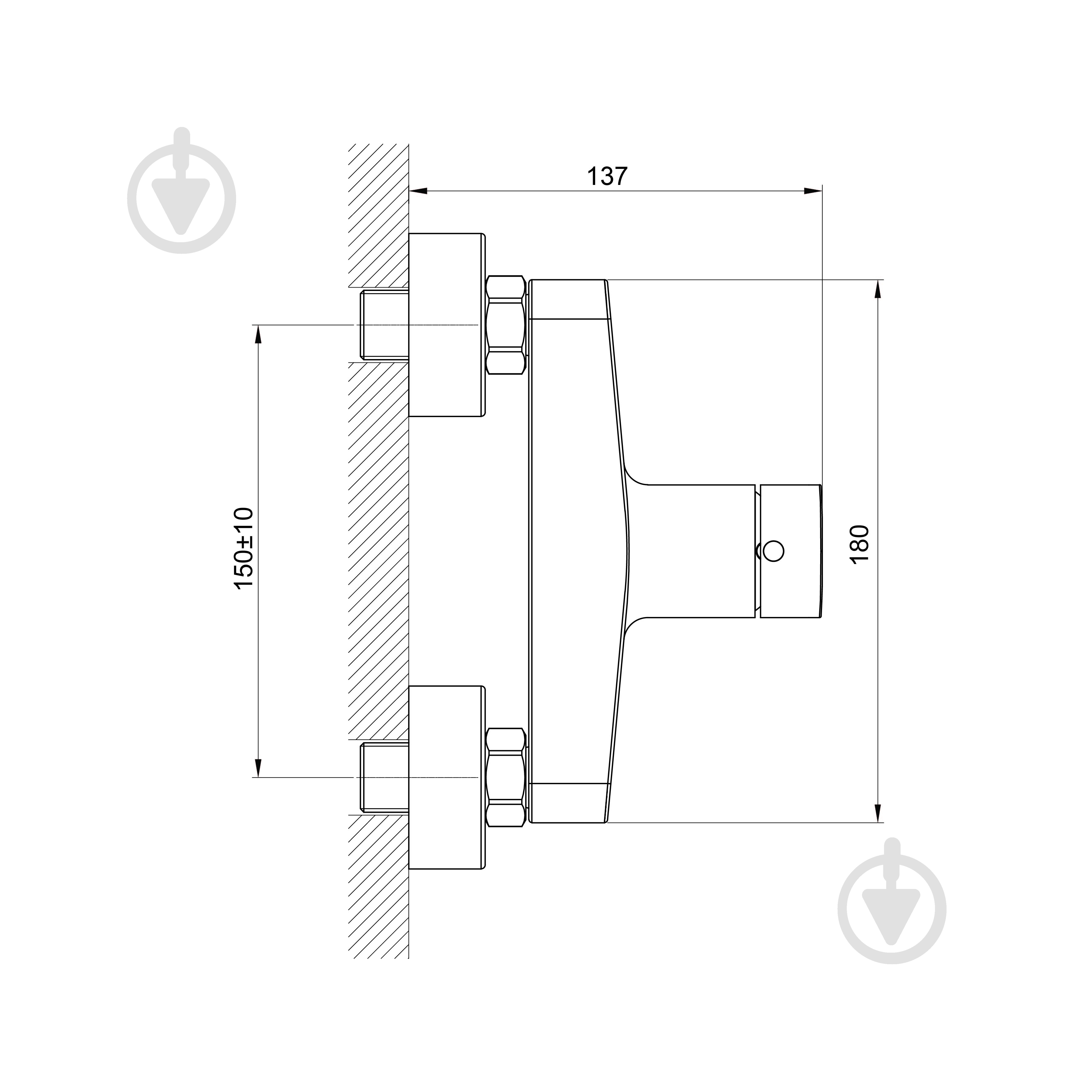 Смеситель для душа Koller Pool Line Pro - фото 3