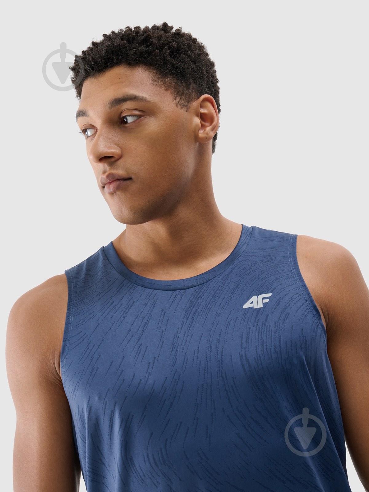 Майка 4F TSHIRT FNK M1261 4FWSS25TFTSM1261-32S р.XL синий - фото 3 Майка 4F TSHIRT FNK M1261 4FWSS25TFTSM1261-32S р.XL синий - фото 3