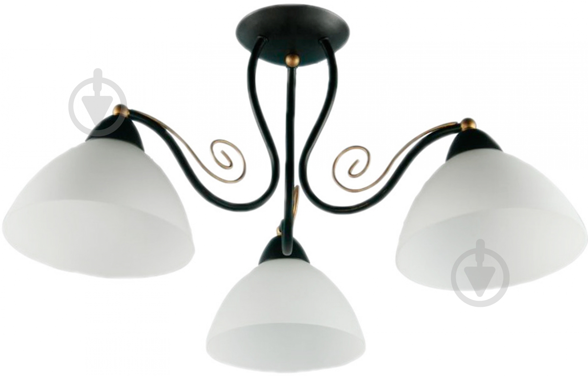 Люстра потолочная Victoria Lighting 3xE27 белый Lisa/PL3 - фото 1