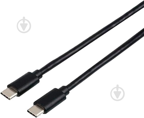 Дата-кабель Atcom USB Type-C – USB Type-C 0,8 м черный (12113) - фото 1