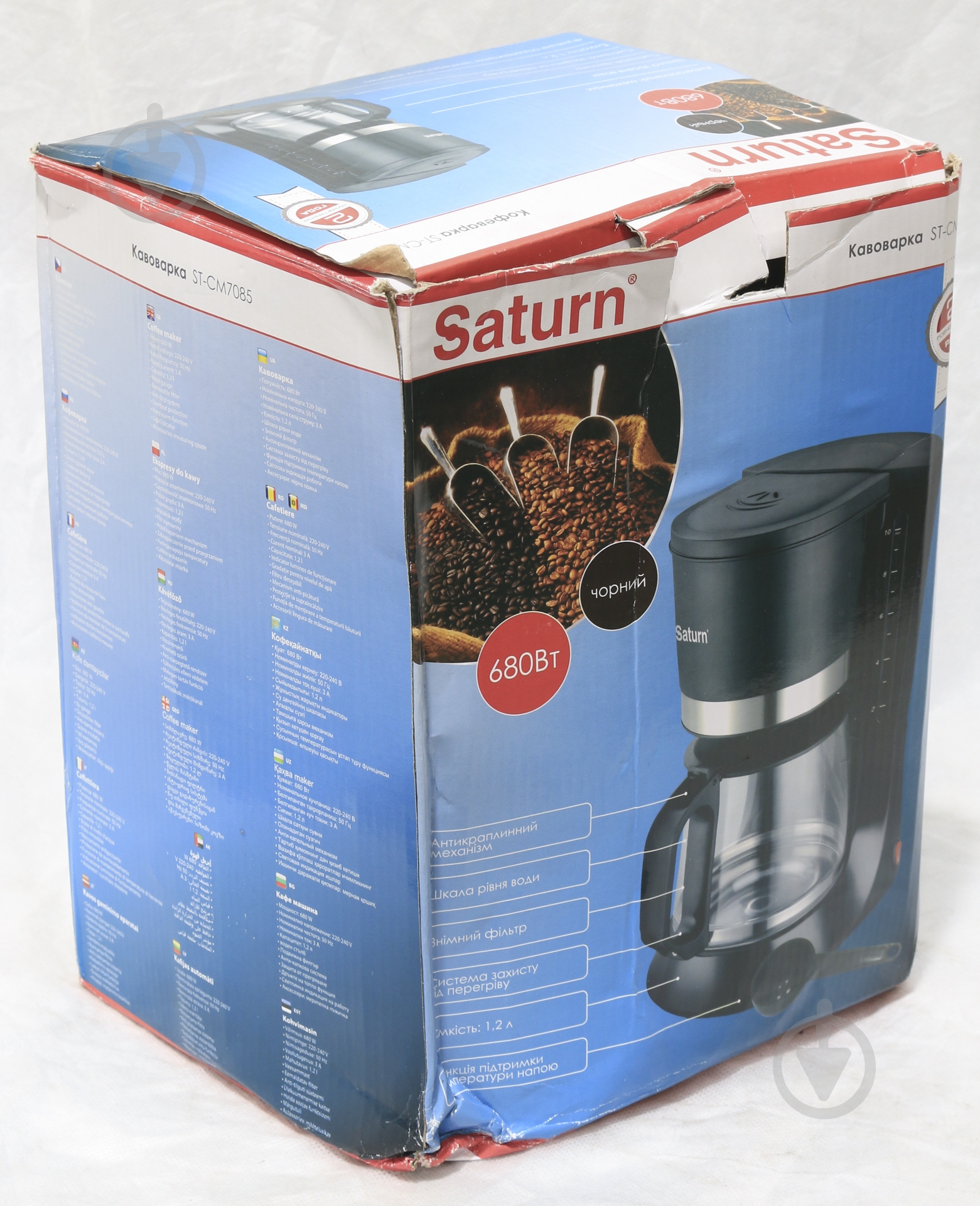 УЦЕНКА! Кофеварка Saturn ST-CM7085 - фото 7