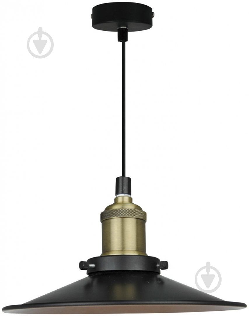Подвес Victoria Lighting 1x60 Вт E27 черный Nick/SP1 - фото 1 Подвес Victoria Lighting 1x60 Вт E27 черный Nick/SP1 - фото 1