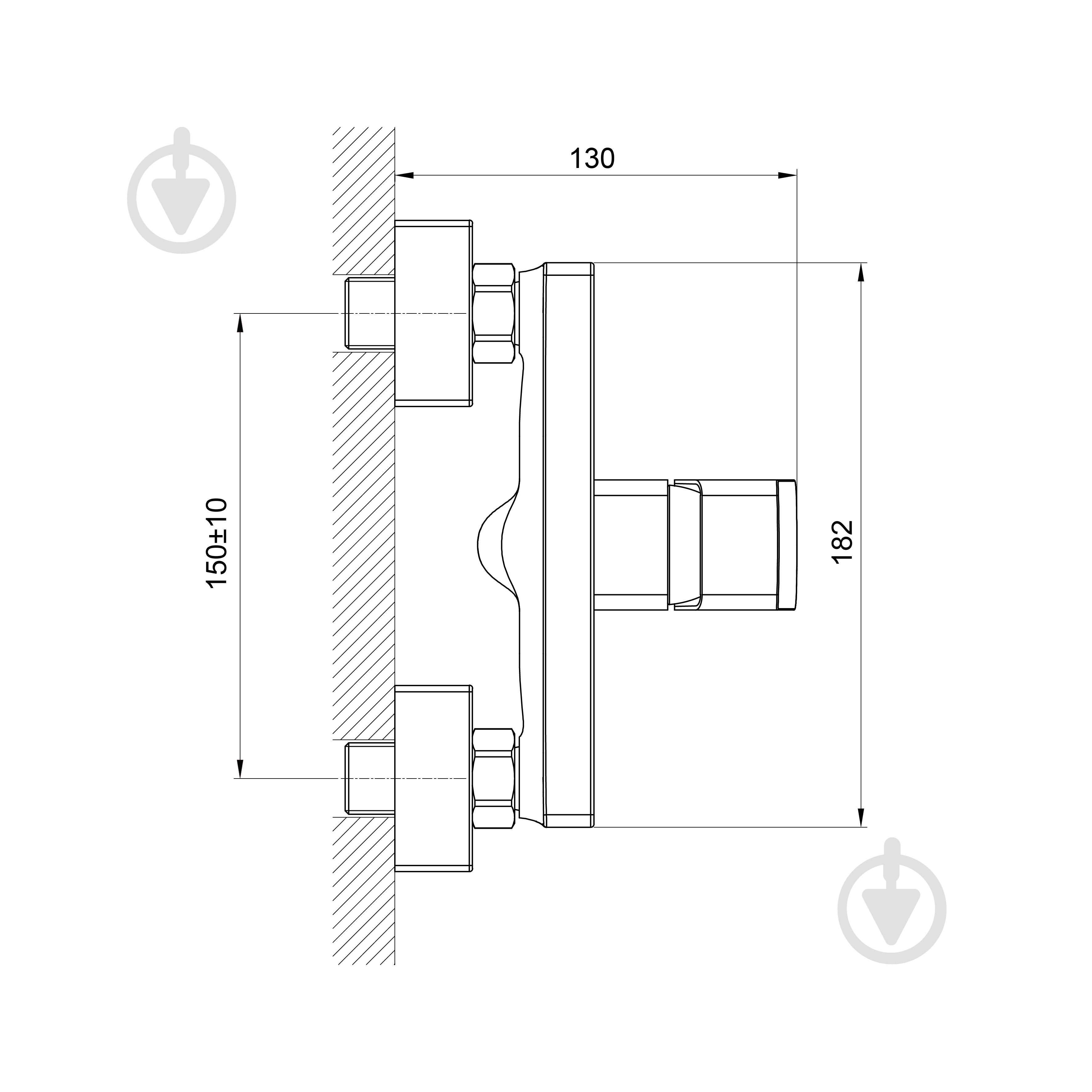 Смеситель для душа Koller Pool Integro Pro (1144320305) - фото 3 Смеситель для душа Koller Pool Integro Pro (1144320305) - фото 3