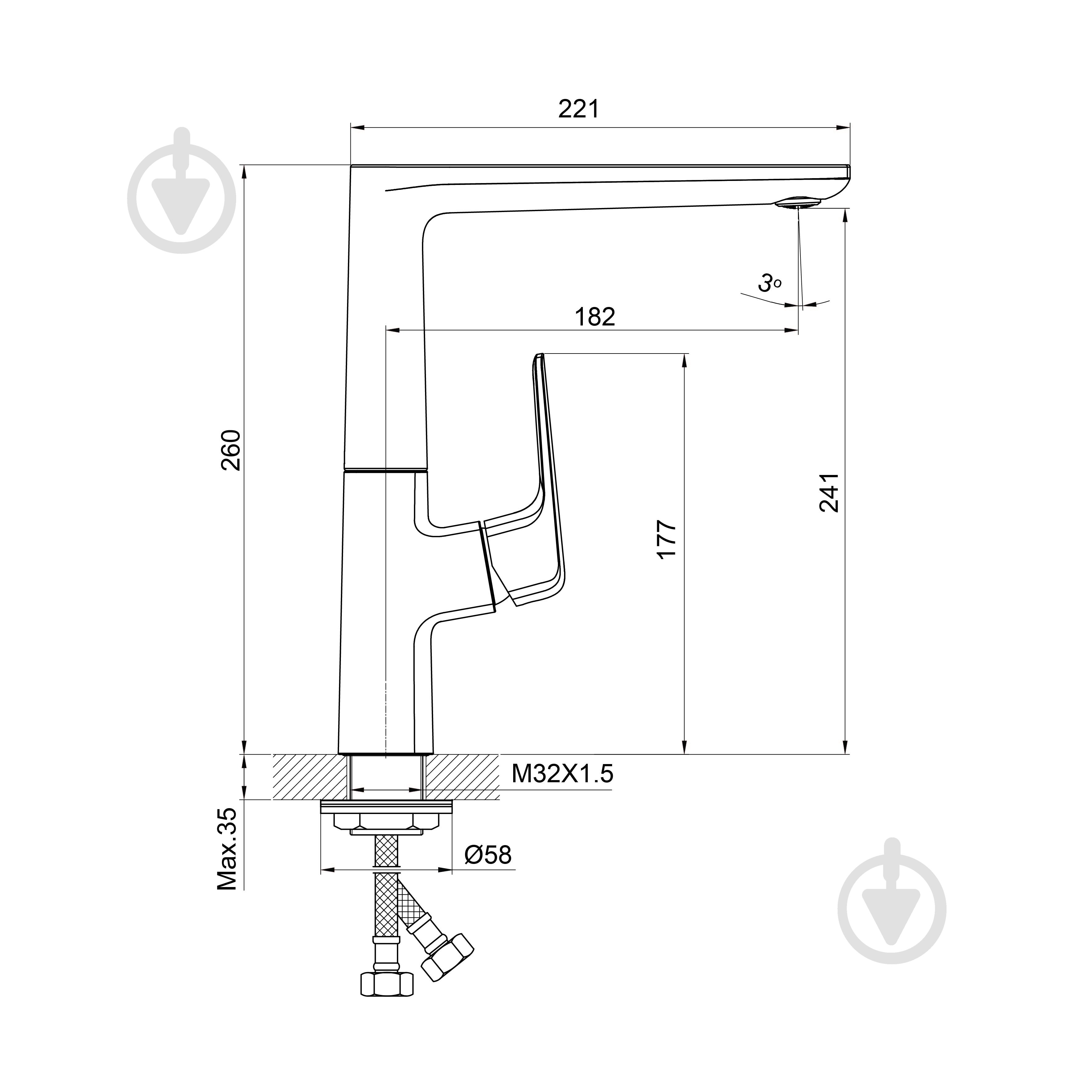 Смеситель для кухни Koller Pool Tera Kitchen (1126310305) - фото 2 Смеситель для кухни Koller Pool Tera Kitchen (1126310305) - фото 2