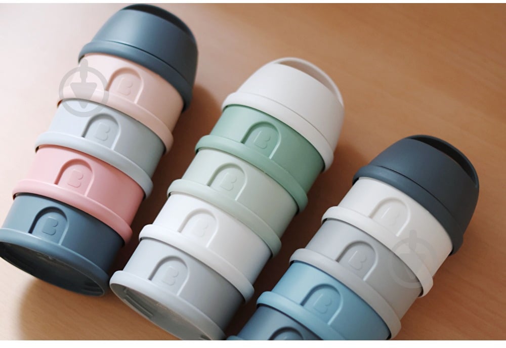 Контейнер для зберігання Beaba 4 відсіки синій (911712) - фото 6