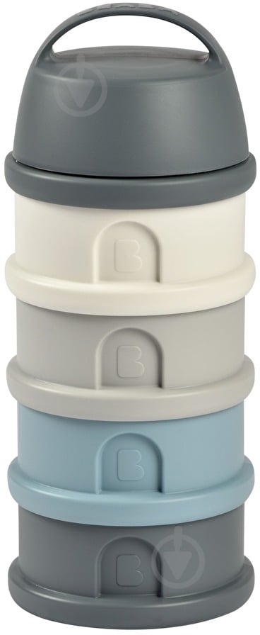 Контейнер для зберігання Beaba 4 відсіки синій (911712) - фото 1