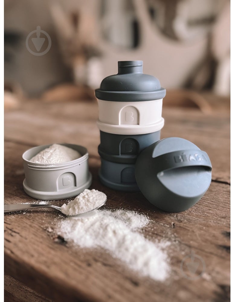 Контейнер для зберігання Beaba 4 відсіки синій (911712) - фото 8