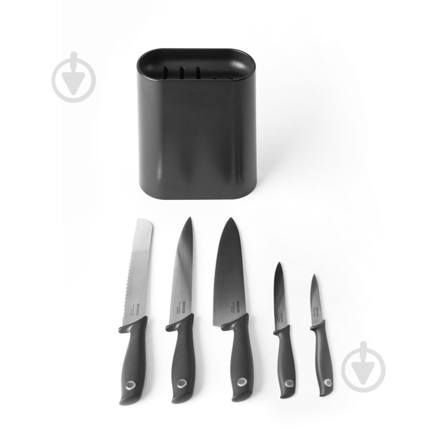 Набор ножей в колоде Brabantia Tasty+ 6 предметов 123061 - фото 6