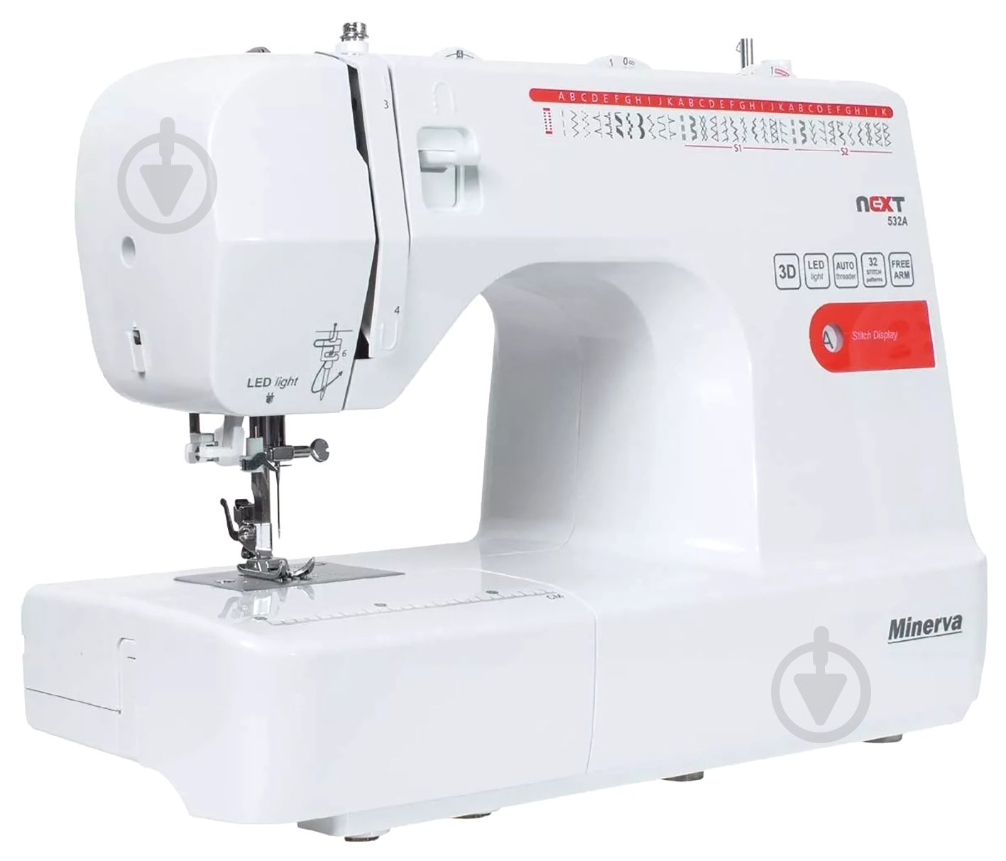 Швейная машина Minerva Next 532A - фото 2 Швейная машина Minerva Next 532A - фото 2