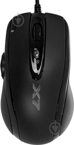 Мышь A4Tech F6 USB black - фото 2