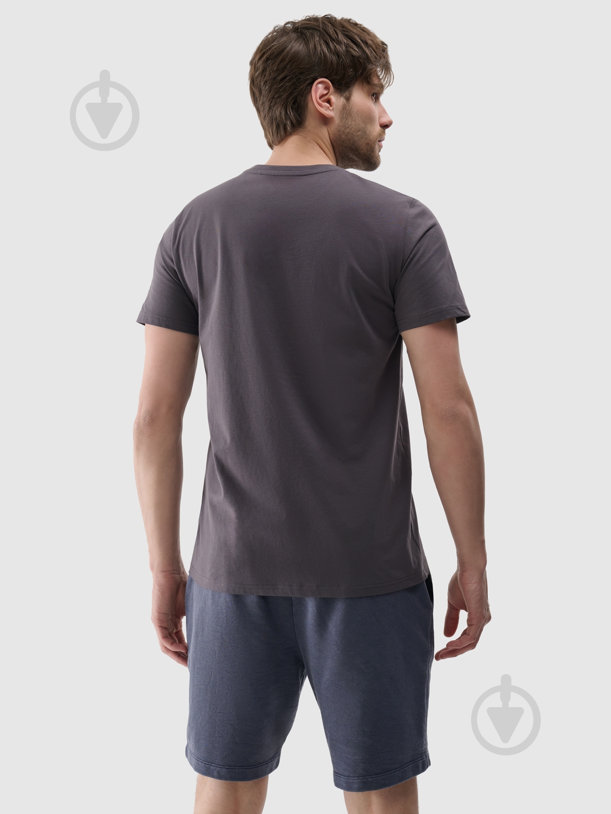 Футболка 4F 4FRSS24TTSHM2078-22S р.XL серый - фото 2