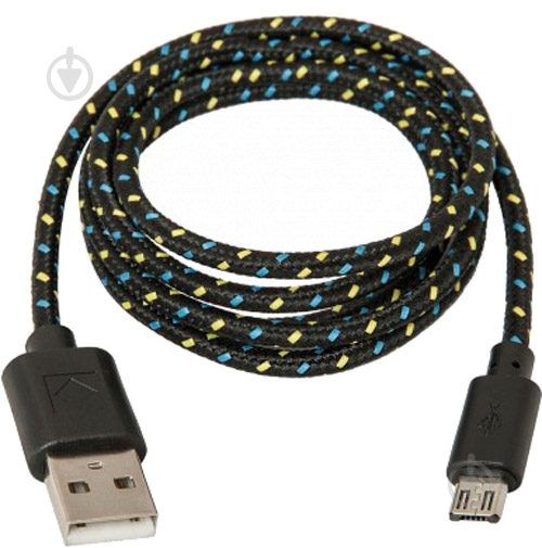 Дата-кабель Defender USB – microUSB 1 м черный (87474) - фото 2