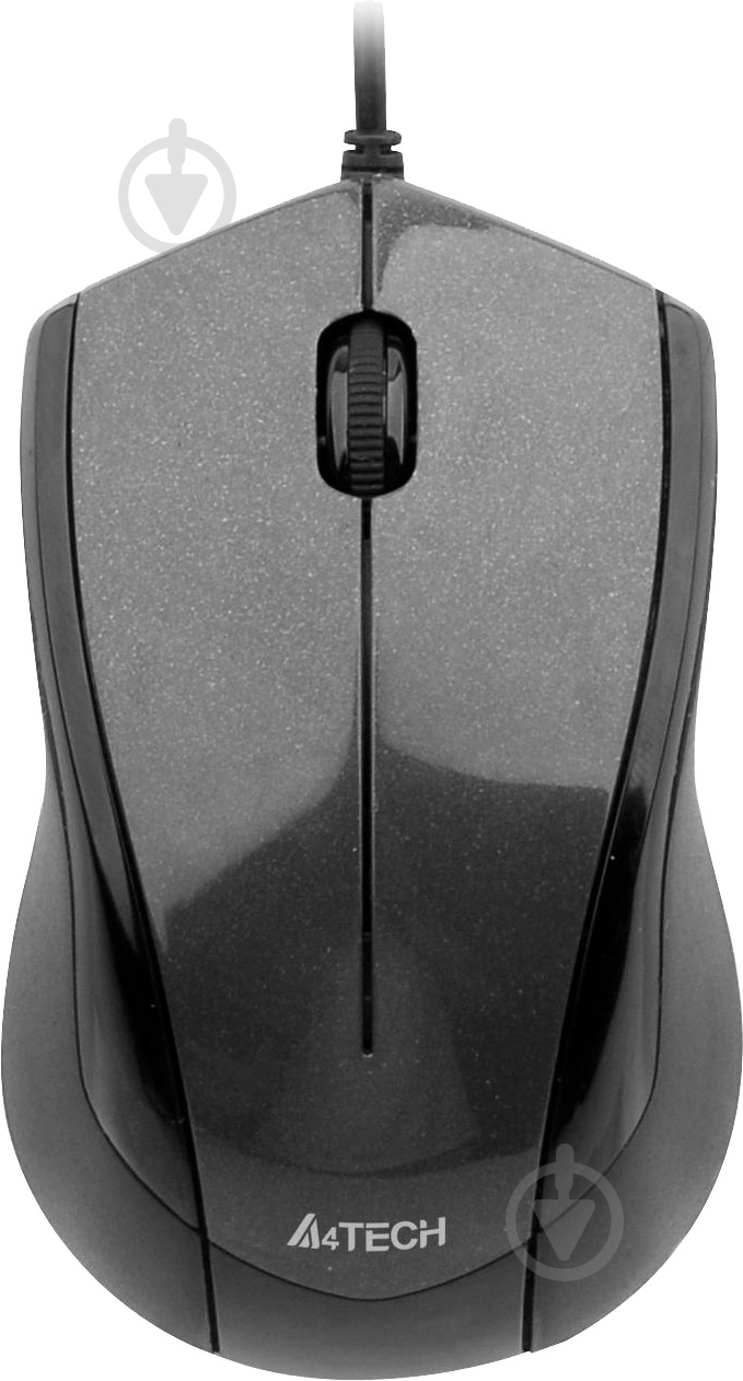 Мышь A4Tech N-400-1 grey - фото 1