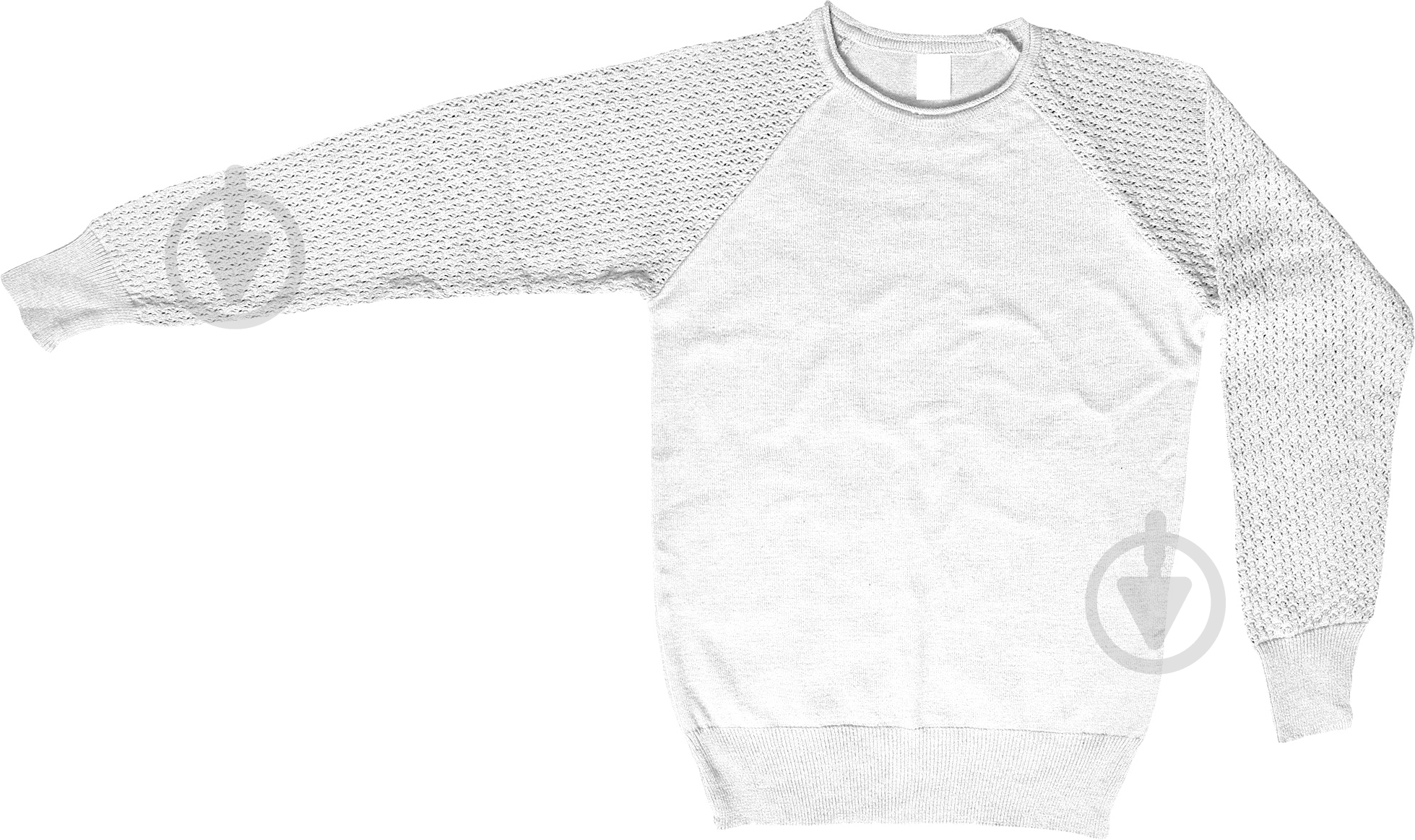 Джемпер унисекс р.116 белый 1279 - фото 1