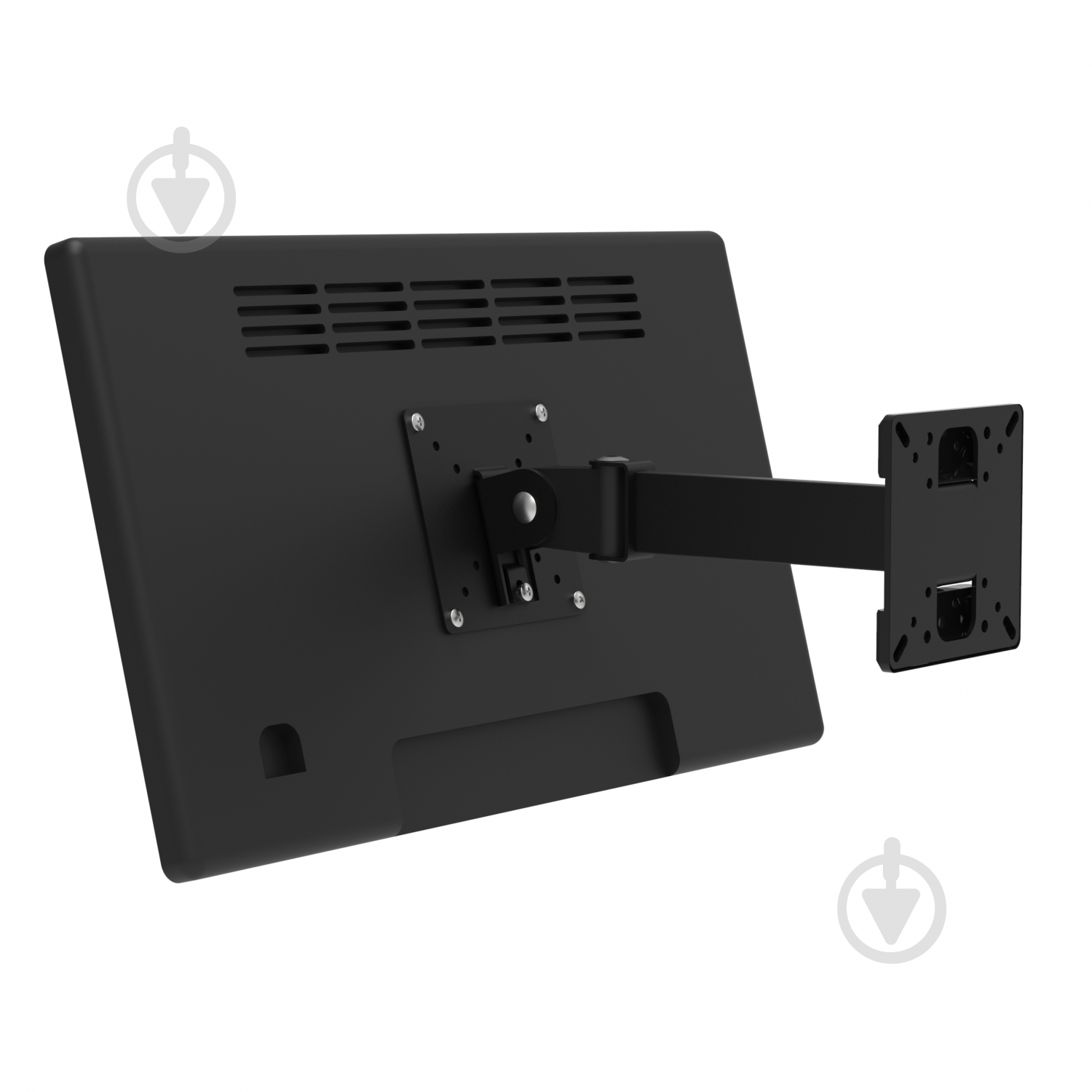 Крепление для телевизора HausMark H-1021 поворотно-наклонные 14"-29" черный - фото 4