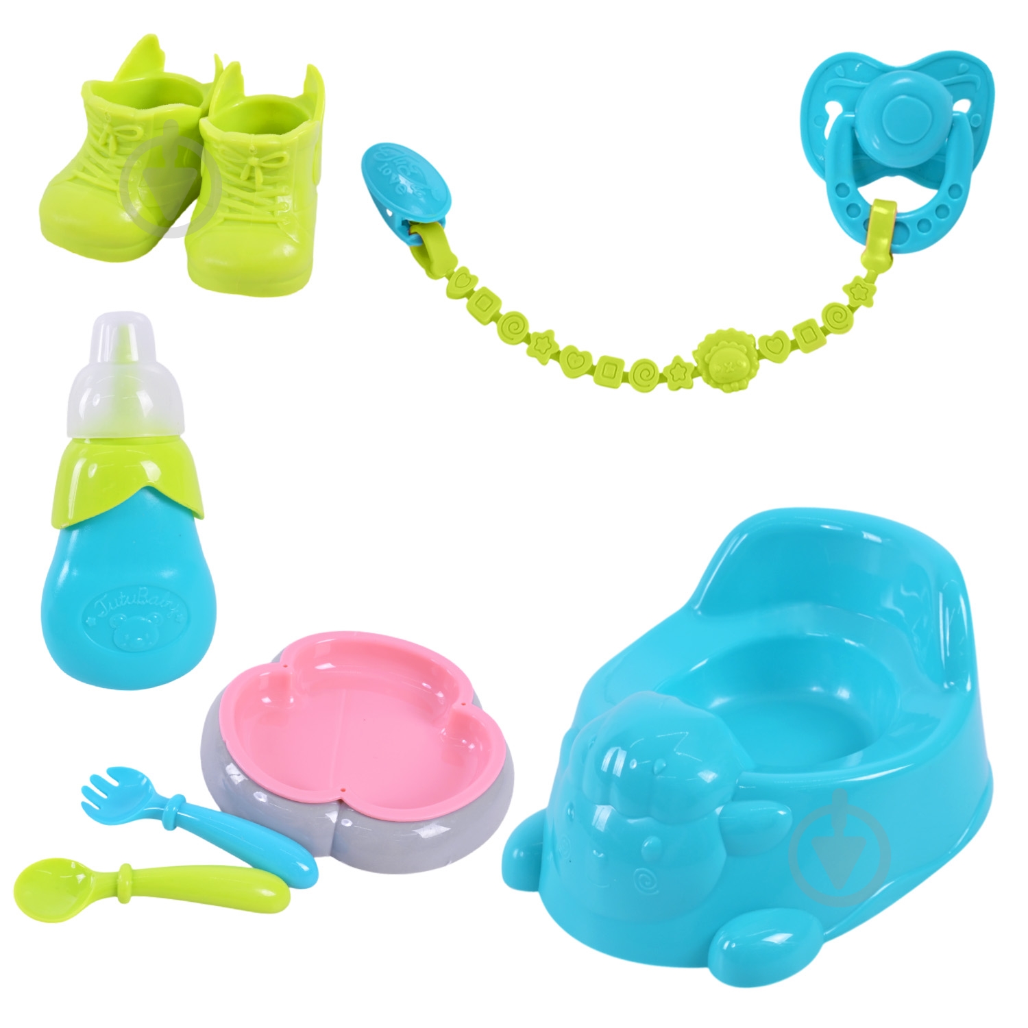 Пупс RONG LONG с аксессуарами 8633 - фото 3