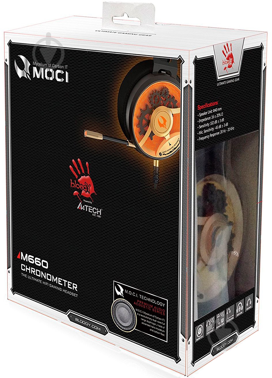 Гарнитура A4Tech M660 Golden - фото 4 Гарнитура A4Tech M660 Golden - фото 4