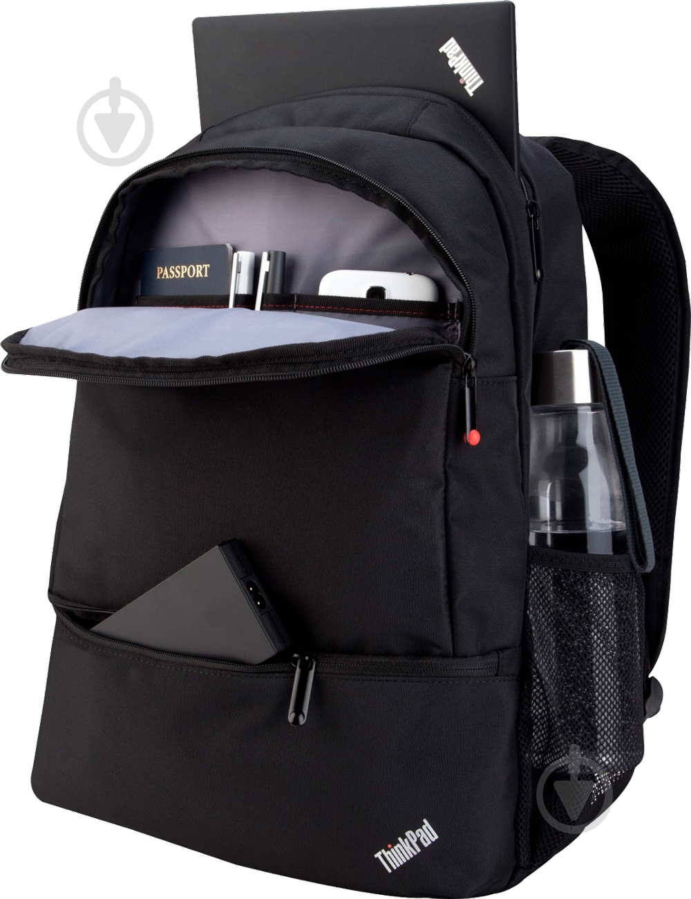 Сумка Lenovo ThinkPad Essential Backpack 15.6" black (4X40E77329) - фото 3 Сумка Lenovo ThinkPad Essential Backpack 15.6" black (4X40E77329) - фото 3