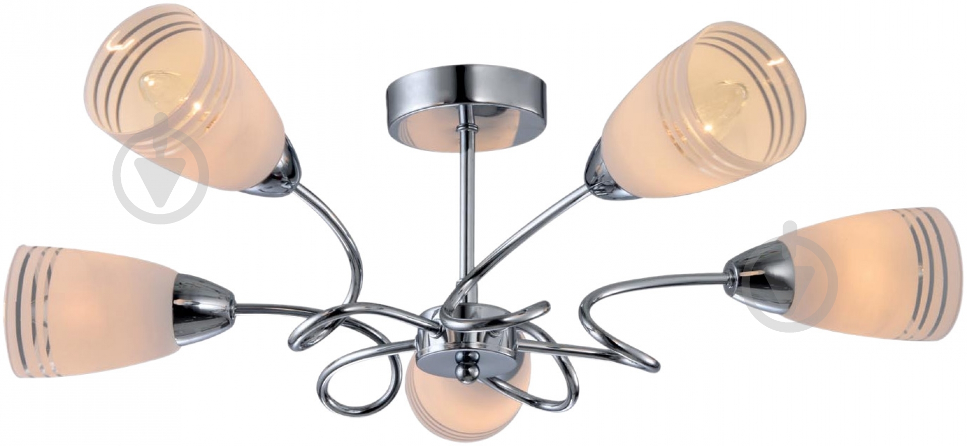 Люстра потолочная Globo Vanlida 5xE14 хром 4600 - фото 1