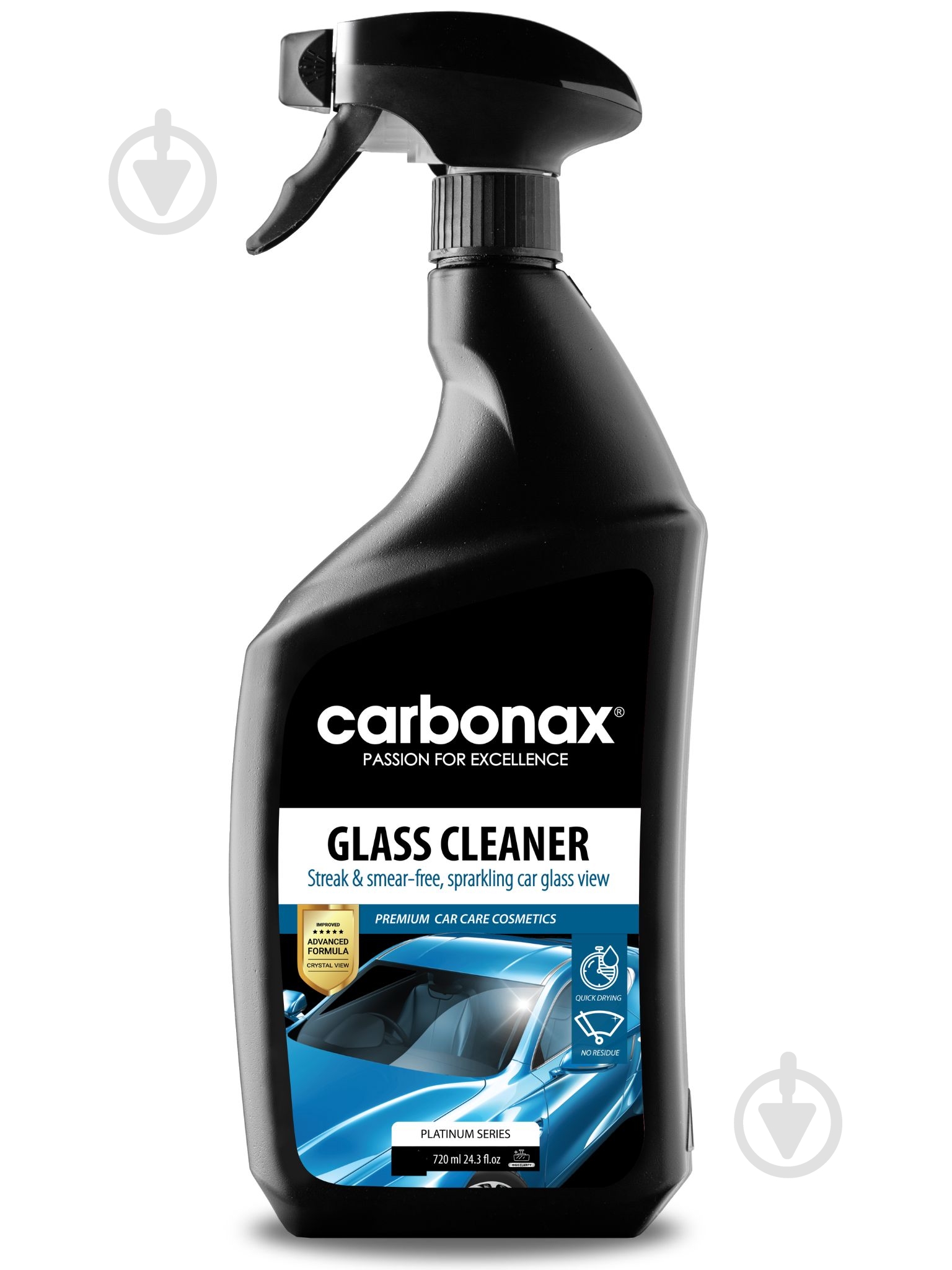 Очиститель стекол CARBONAX CARBONAX 720 мл - фото 1 Очиститель стекол CARBONAX CARBONAX 720 мл - фото 1