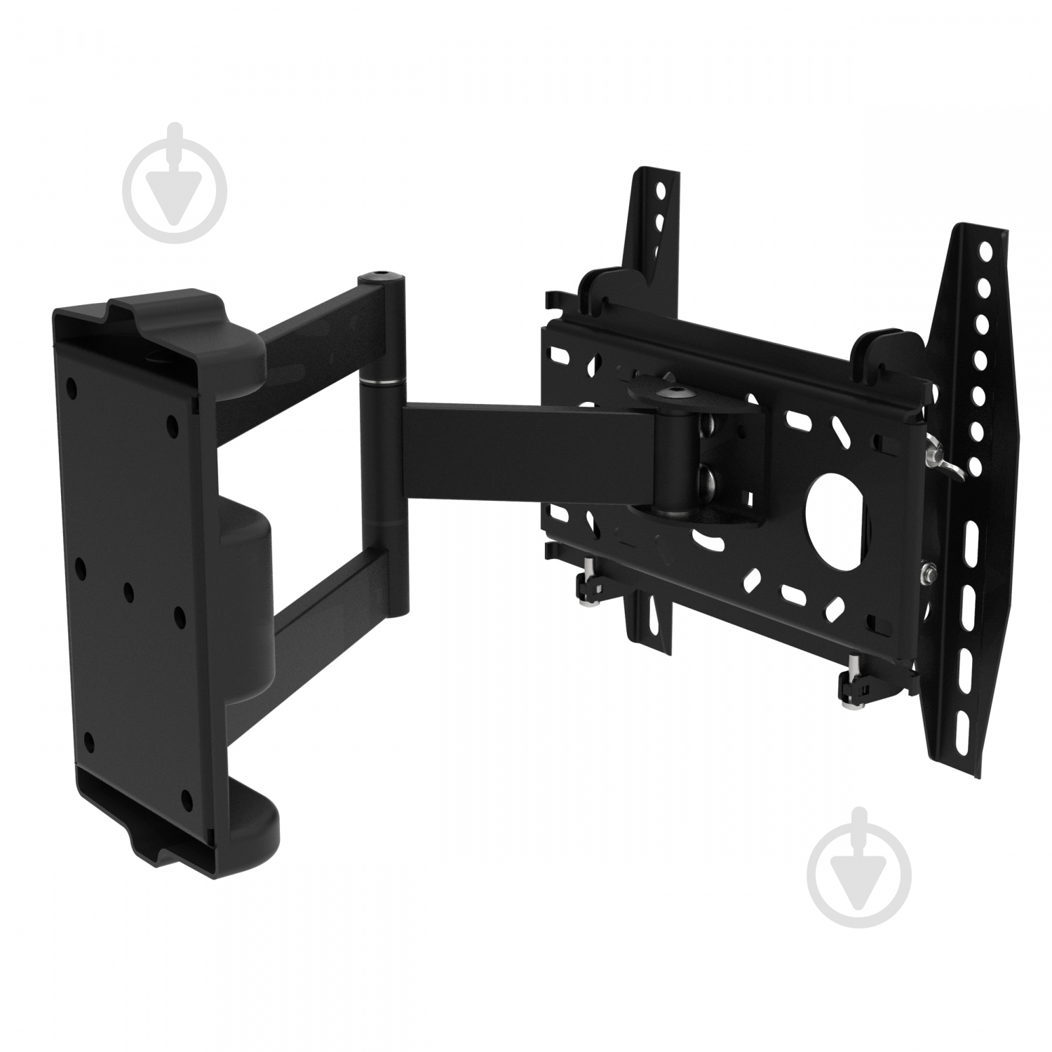 Крепление для телевизора HausMark H-20133 поворотно-наклонные 15"-43" черный - фото 3