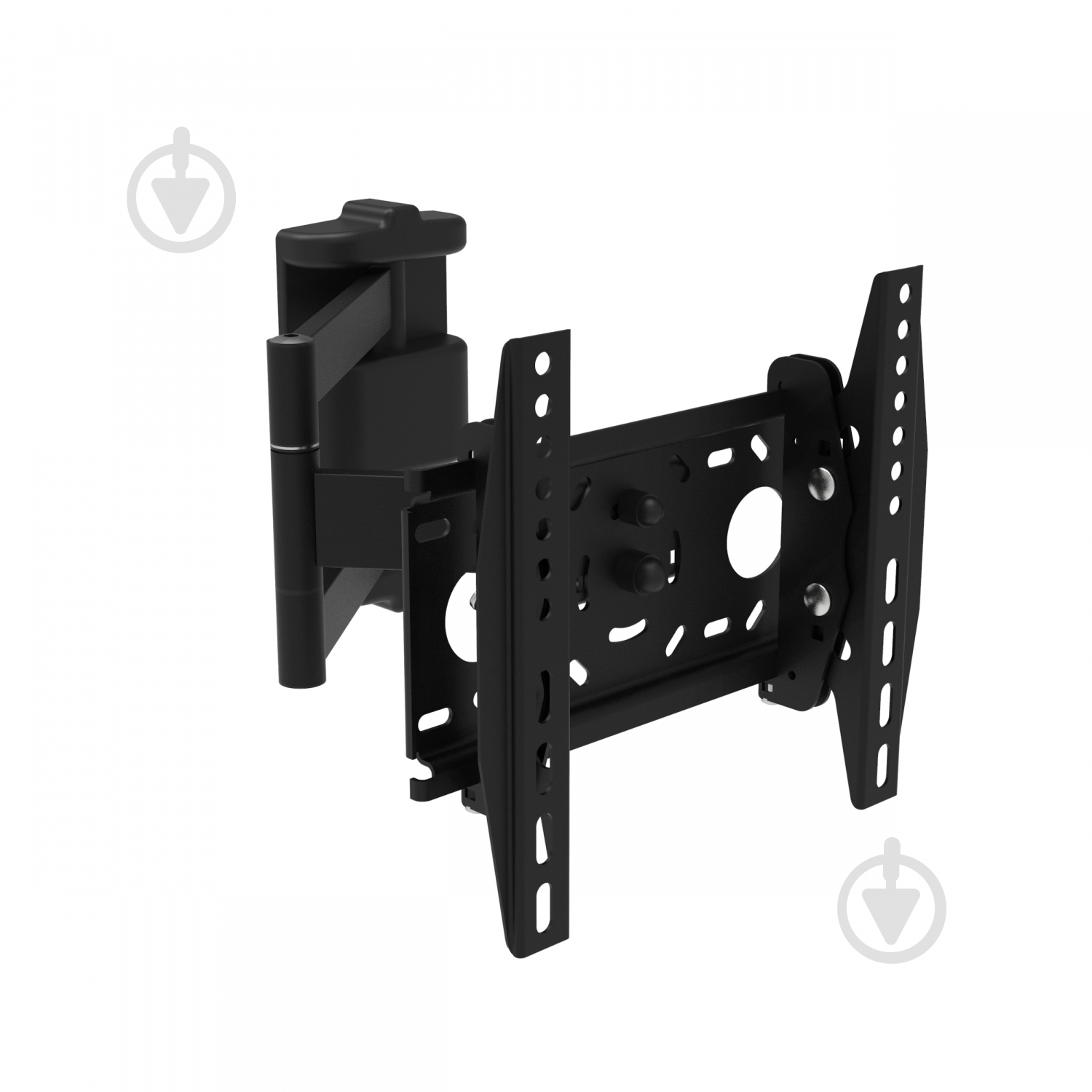 Крепление для телевизора HausMark H-20133 поворотно-наклонные 15"-43" черный - фото 2