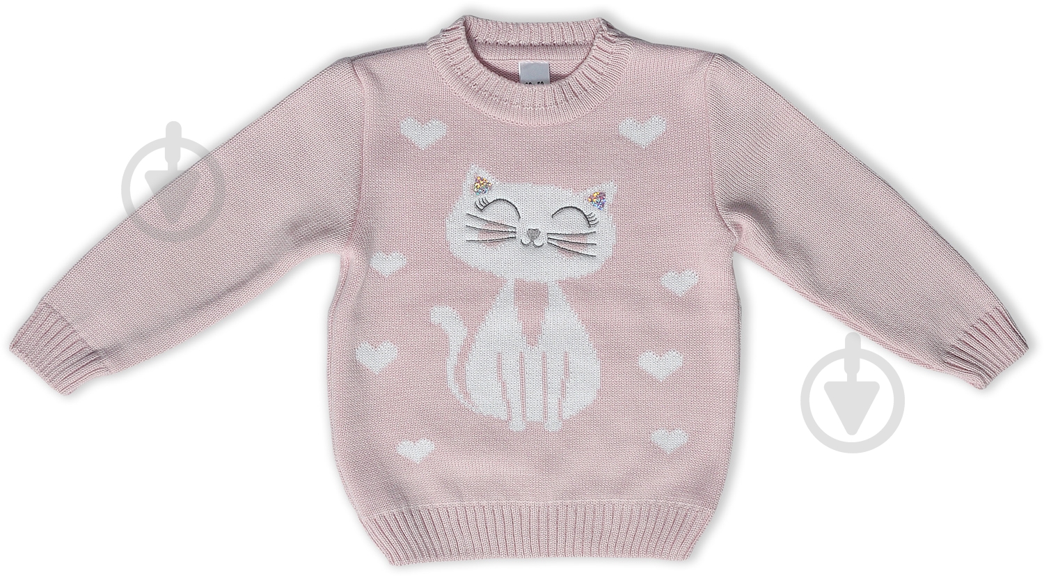Джемпер для девочки р.92 пудра 816 - фото 1 Джемпер для девочки р.92 пудра 816 - фото 1