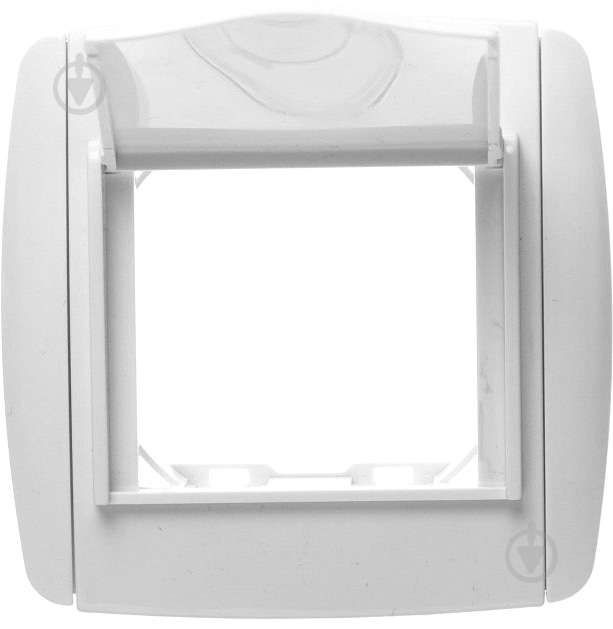 Рамка LXL Sirius горизонтальная белый 0529 WHITE - фото 2