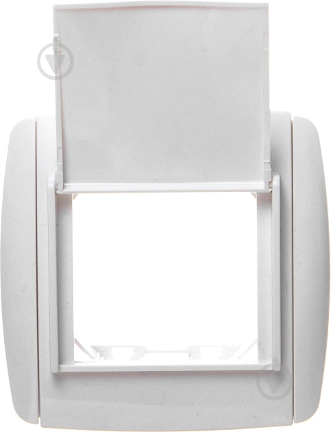 Рамка LXL Sirius горизонтальная белый 0529 WHITE - фото 1